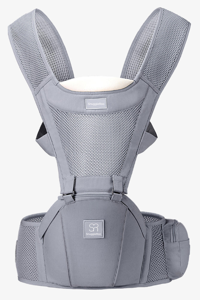 Snuggletime Comfortable Grey Padded Baby Carrier