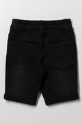 Black Spider-Man Denim Shorts (3)