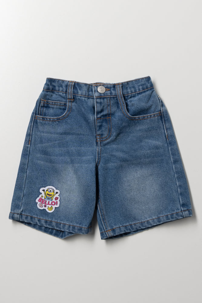 Denim Bermuda Shorts