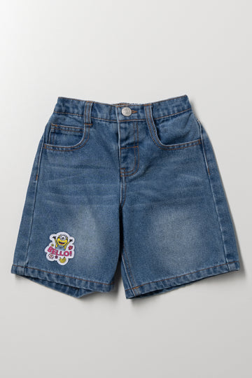 Denim Bermuda Shorts