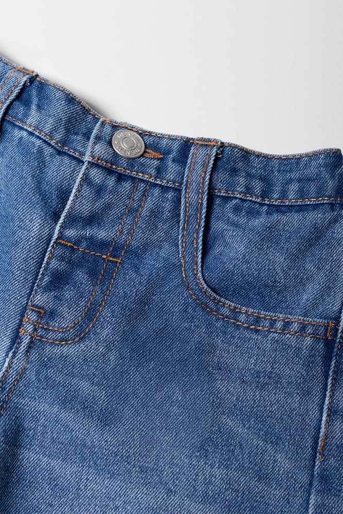 Denim Bermuda Shorts (1)