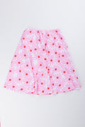 Pink Floral Midi Skirt (2)