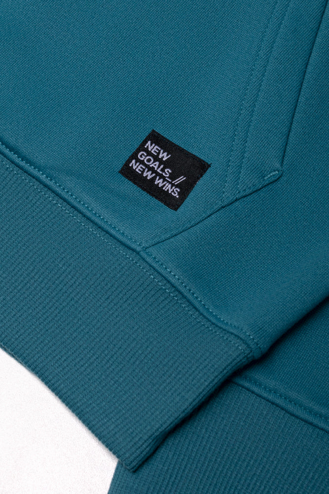 Green Regular Fit Pullover Hoodie (1)