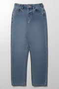 Mid Blue Loose Fit Jeans