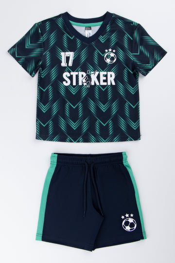 Navy Soccer Set