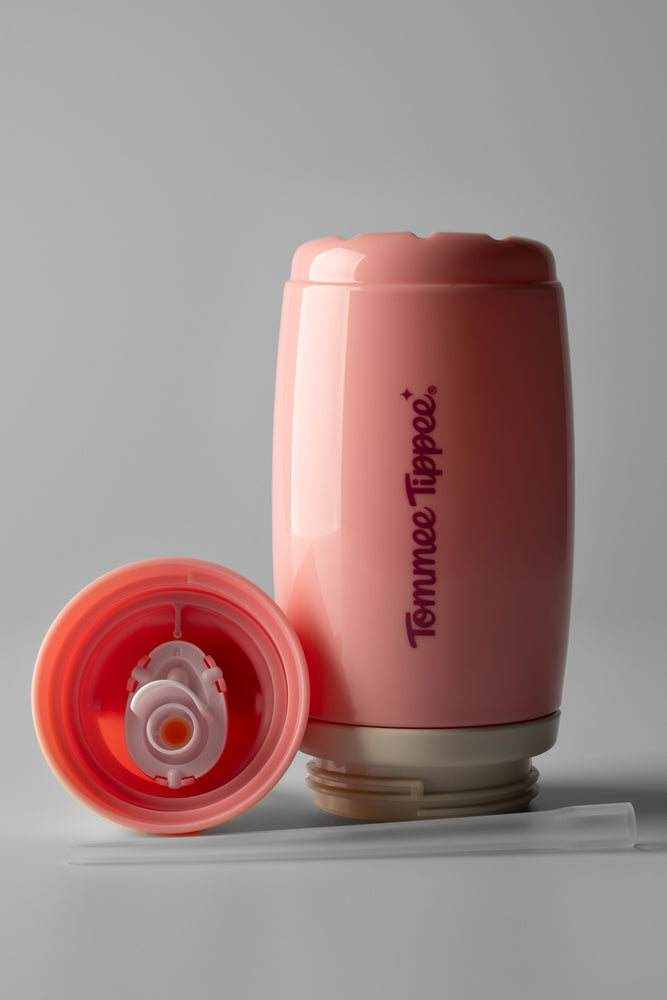 Tommee Tippee Insulated Pink Straw Toddler Cup (3)