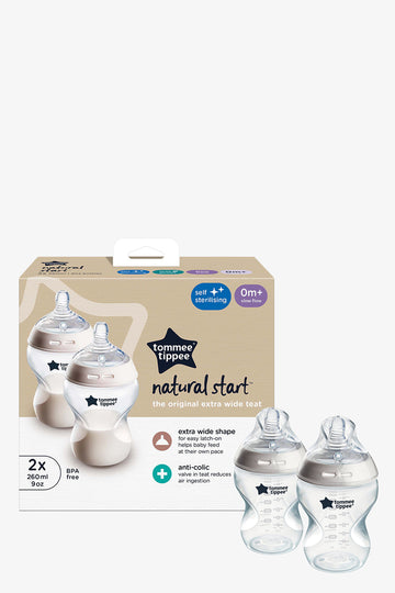 Tommee Tippee Natural Start Baby Bottles 2 Pack