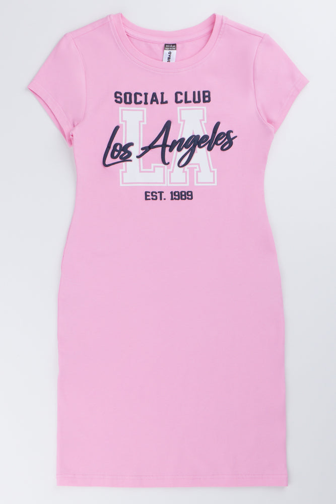 Pink LA Social Club Dress