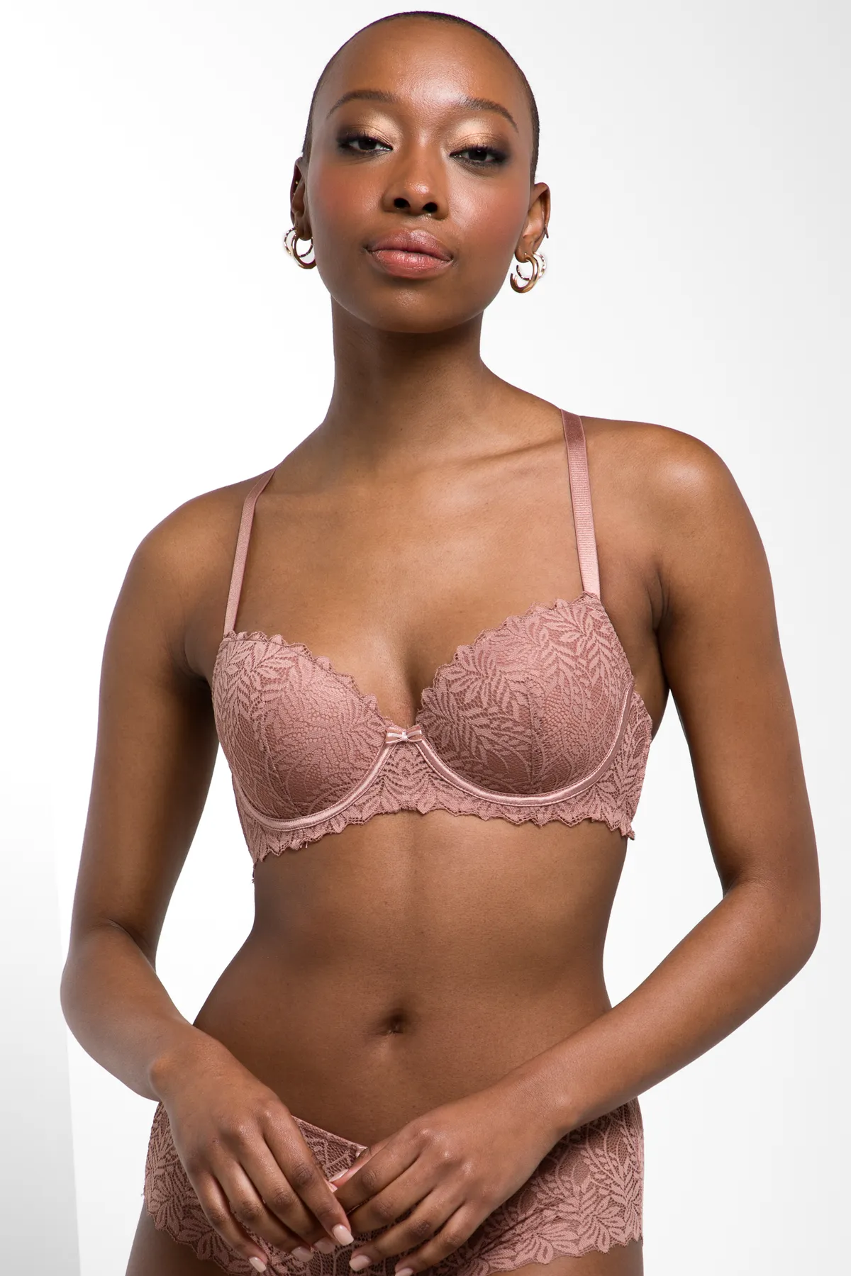 Pack of 2 Underwired Lacy Bras - Bra 