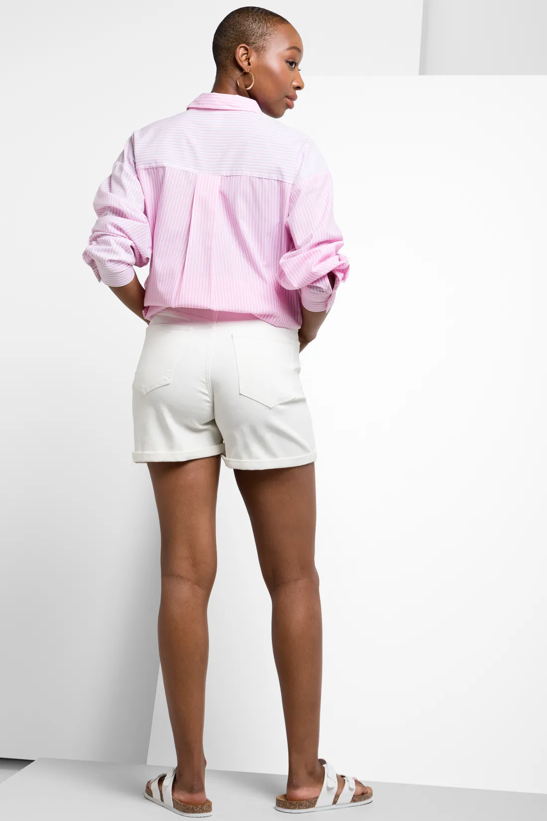 Denim shorts white - Women's Denim Fashion | Ackermans
